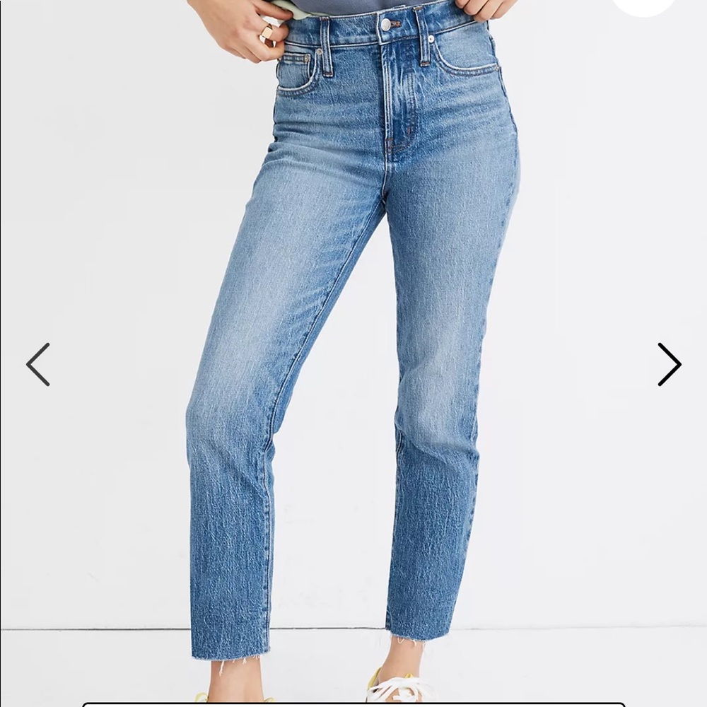 Madewell The Perfect Vintage Jean in Enmore Wash: Raw-Hem Edition
